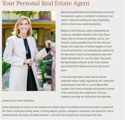 Best Real Estate Agent Bio Examples